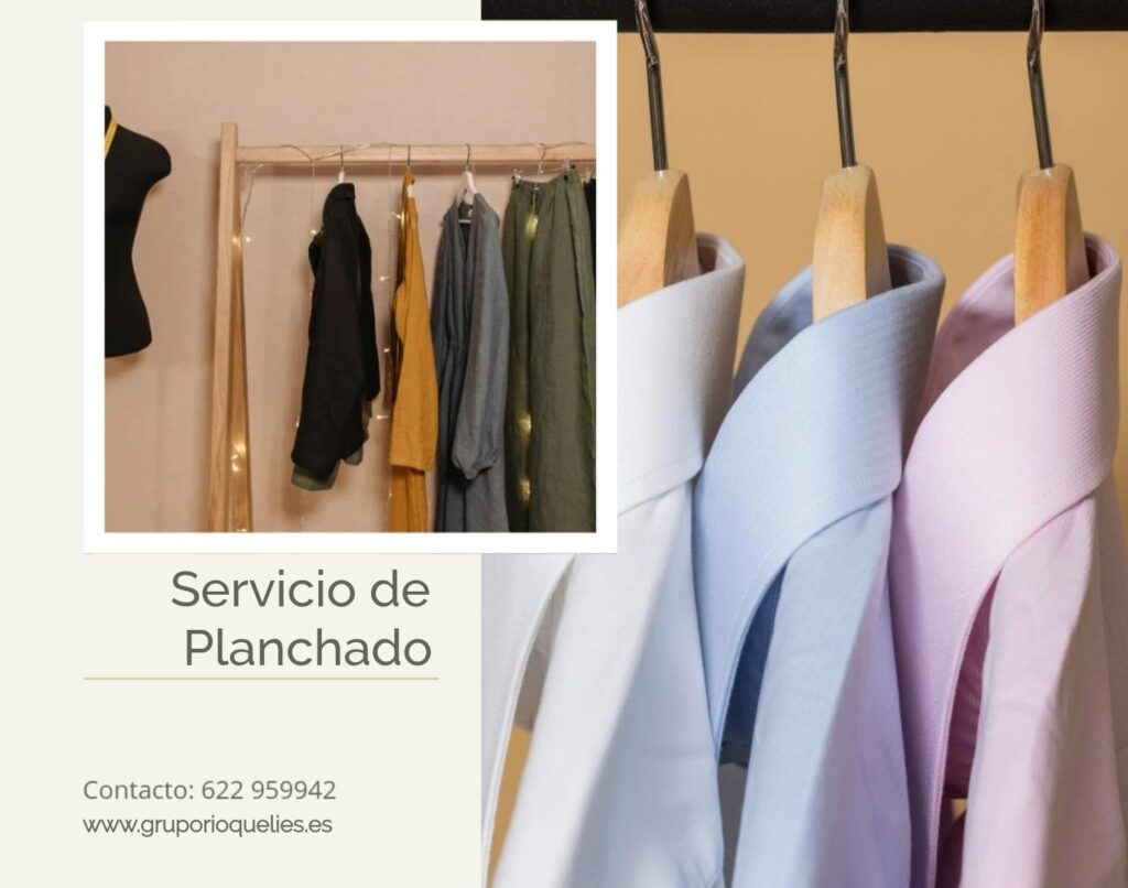 Planchado profesional en Novallas y Zaragoza - Lavandería Río Queiles